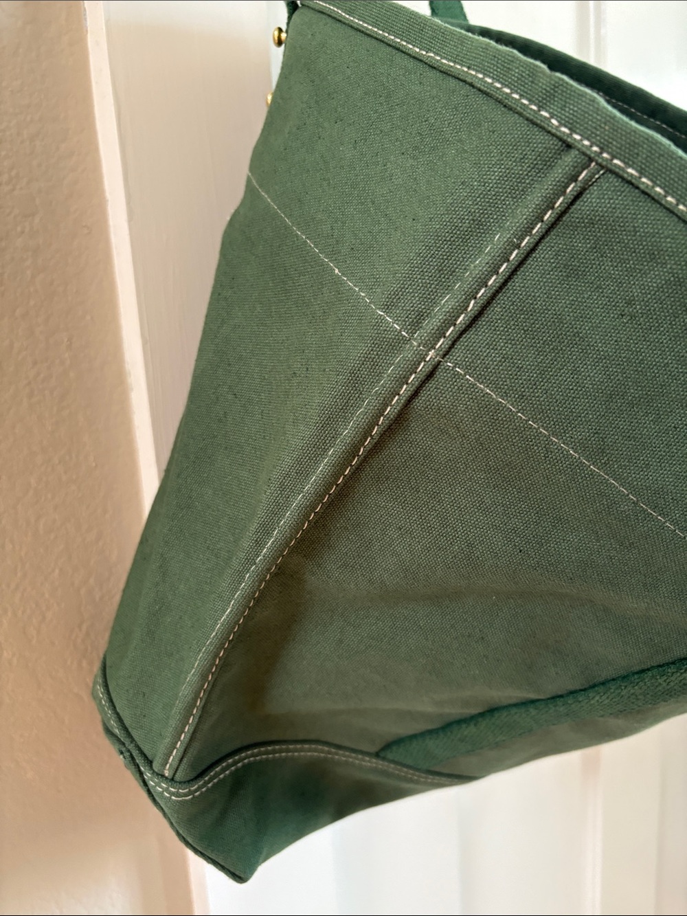 Immodest Cotton Small East West Tote in Pine - Picture 7 of 10